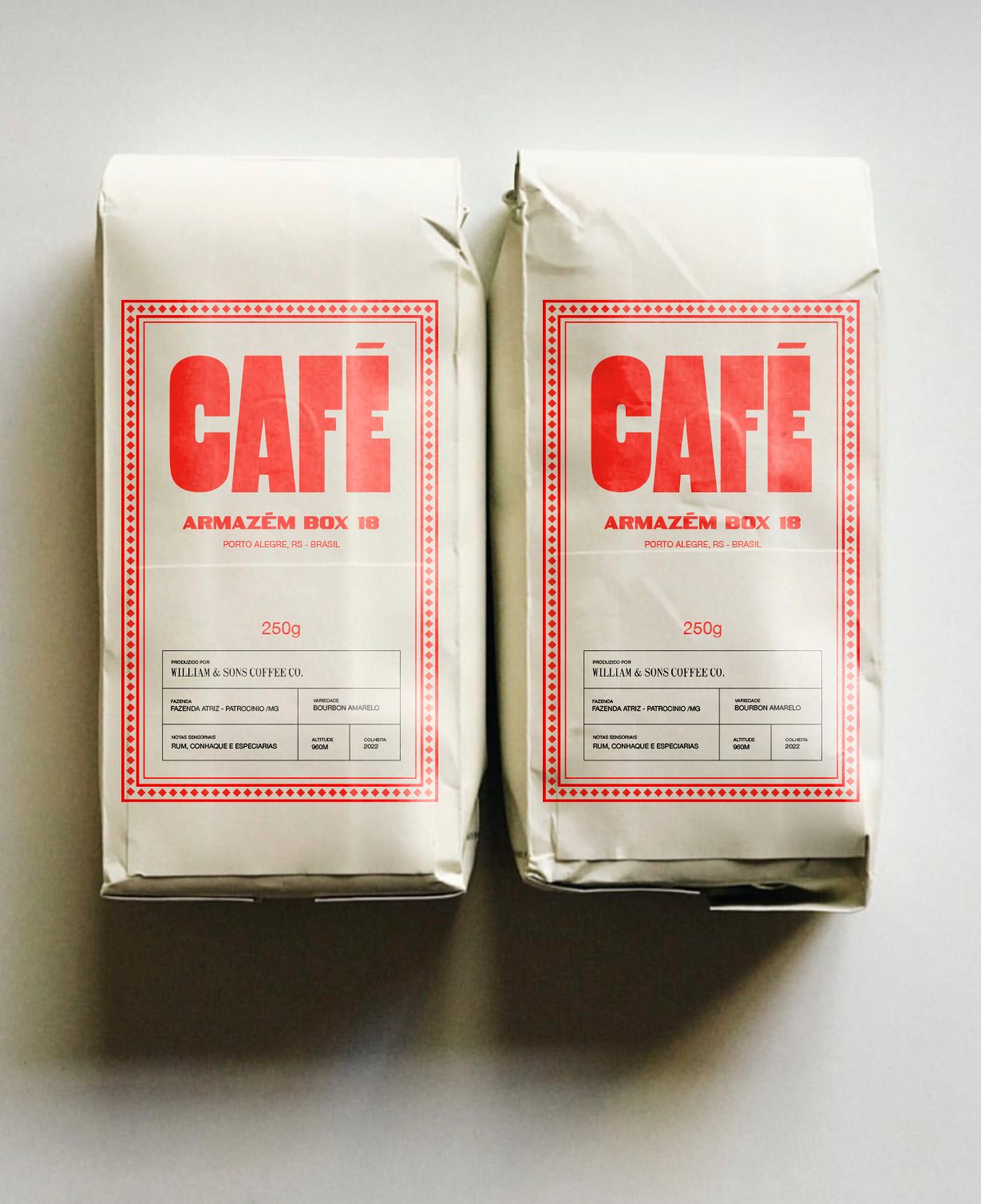 Embalagem - Café Box 18